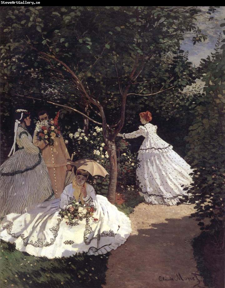 Claude Monet Femmes an Fardin